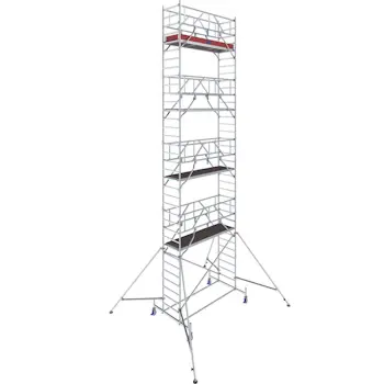 KRAUSE STABILO aluminijumska pokretna skela 2.50x0.75m radna visina 10.40m 772084-1 KRAUSE STABILO aluminijumska pokretna skela 2.50x0.75m radna visina 10.40m 772084-1